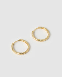 Arabella Gold Hoop Earrings