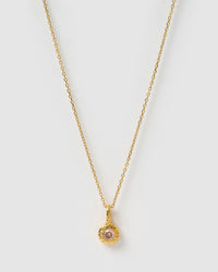 Crushed Birthstone Necklace