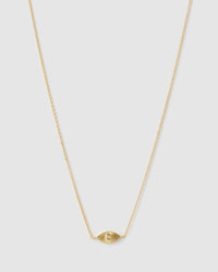 Evil Eye Gold Necklace