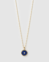 Koda Gold Necklace - Lapis