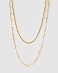 Louie Gold Necklace