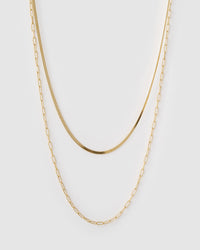 Louie Gold Necklace