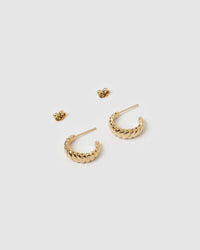 Lulu Gold Hoop Earrings