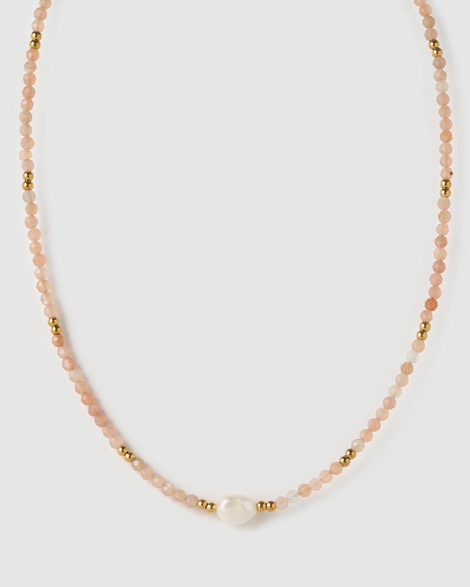 Mila Gemstone and Pearl Choker – Arms Of Eve