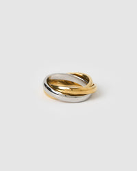 Sasha Trio Ring - Two Tone