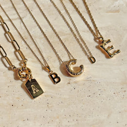 Personalised Initial Jewellery
