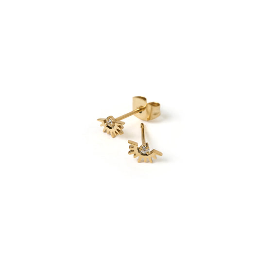 Asteria Gold Studs