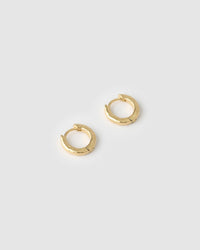 Luka Gold Huggie Earrings
