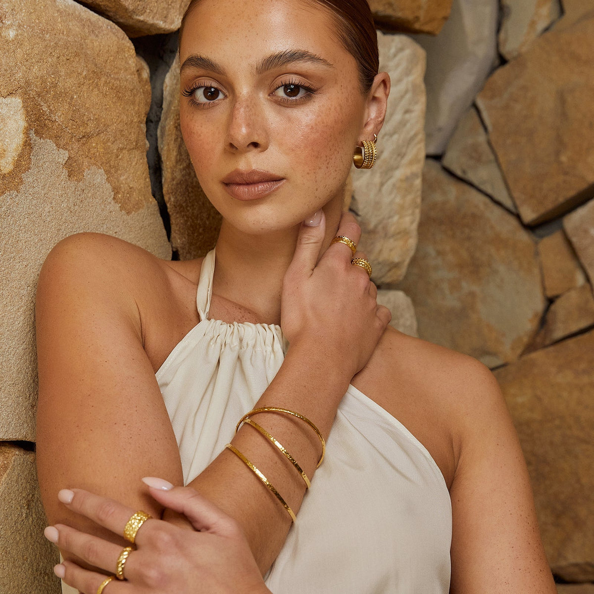 BODHI GOLD EARRING BODHI GOLD EARRING