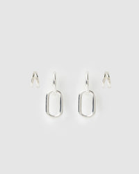 Ultimate Duo Earring Stack - Silver