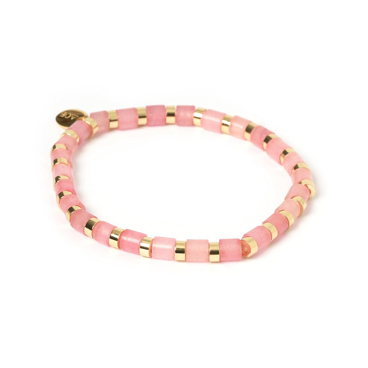 Pink deals gemstone bracelet