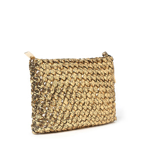 Lavinia Clutch Bag - Gold by ARMS OF EVE