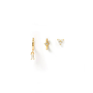Midnight Single Earring Stack - Arms Of Eve