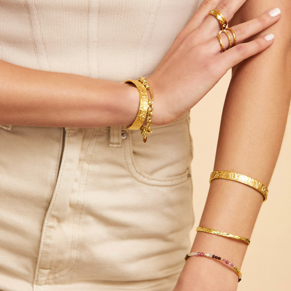 Lavender Bracelet Stack Arms Of Eve